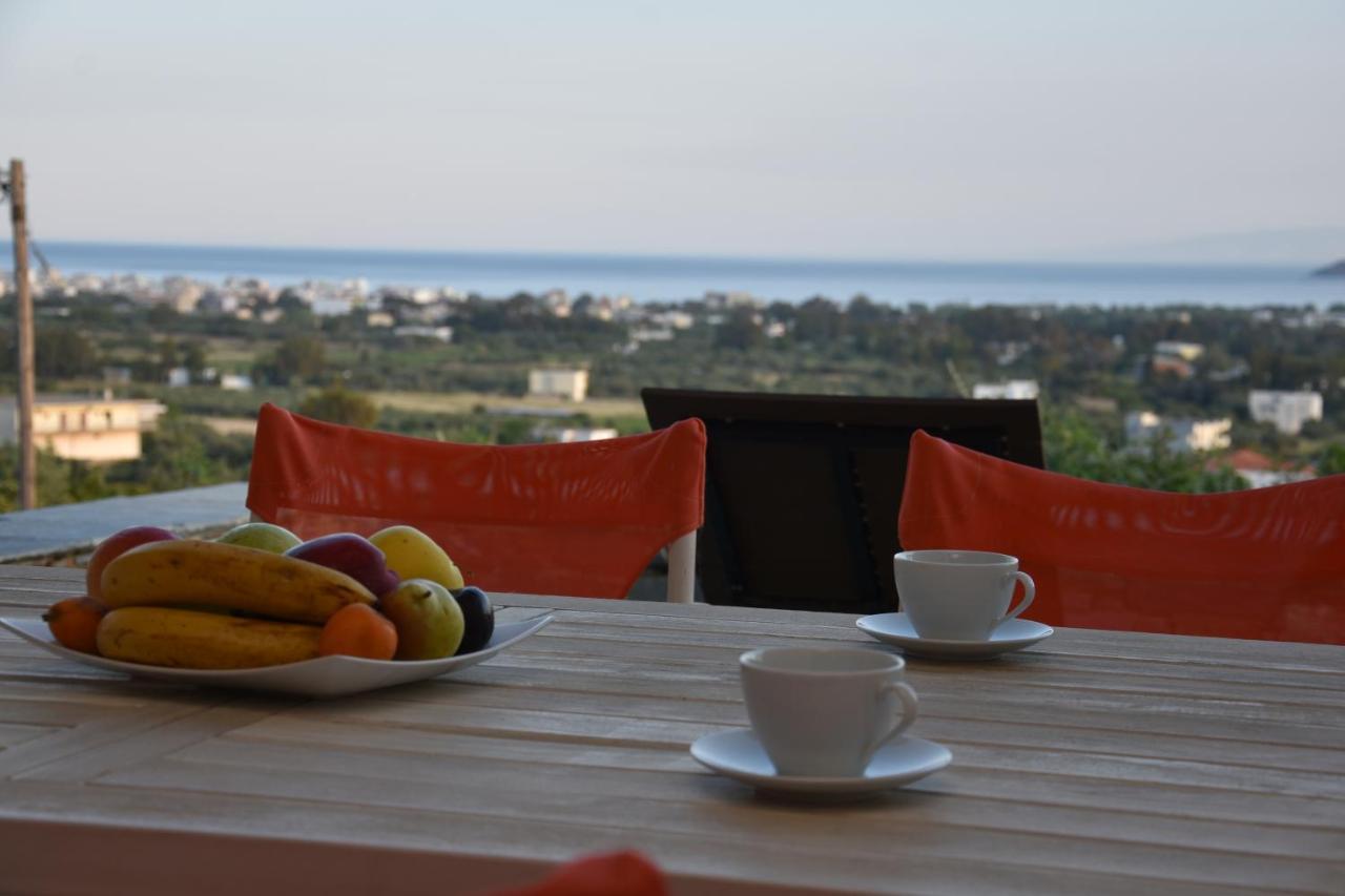 Ελιάδες - Eliades Apartments Каристос Экстерьер фото